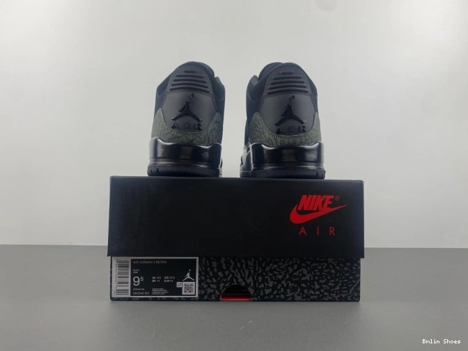 Bmlin Shoes 3 CK9246-168 Black Retro Cat Jordan Air 0722